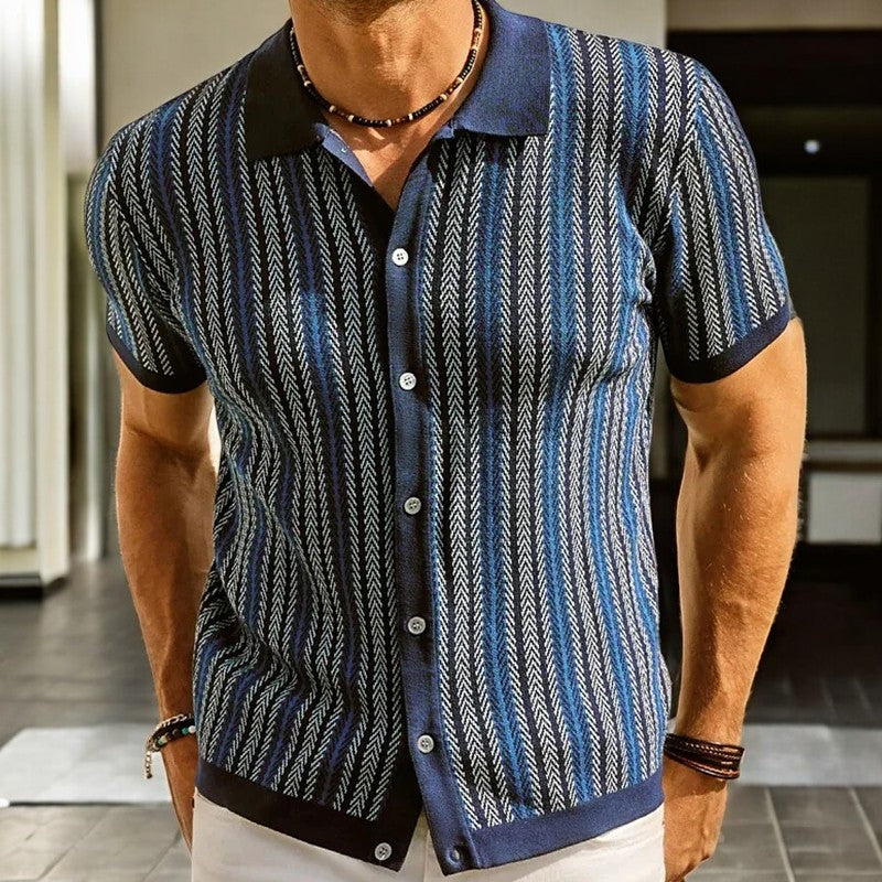 Herren Polohemd Kurzarm | Muster