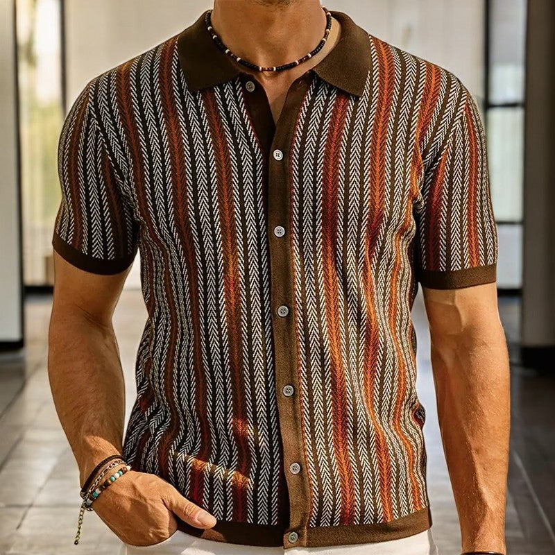 Herren Polohemd Kurzarm | Muster