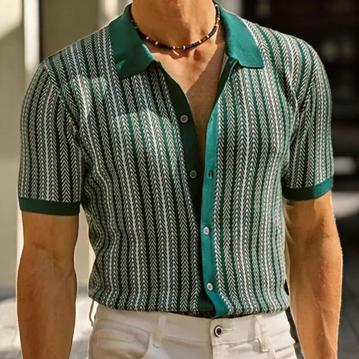 Herren Polohemd Kurzarm | Muster