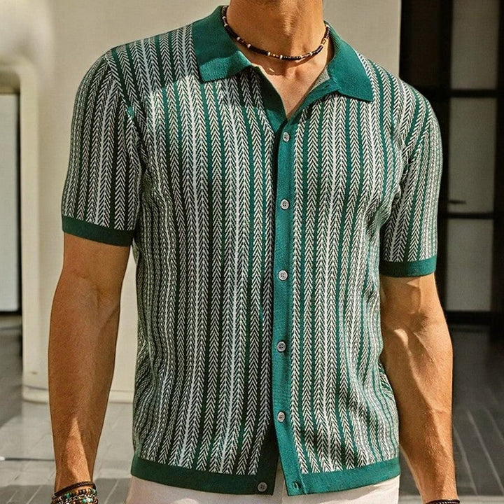 Herren Polohemd Kurzarm | Muster