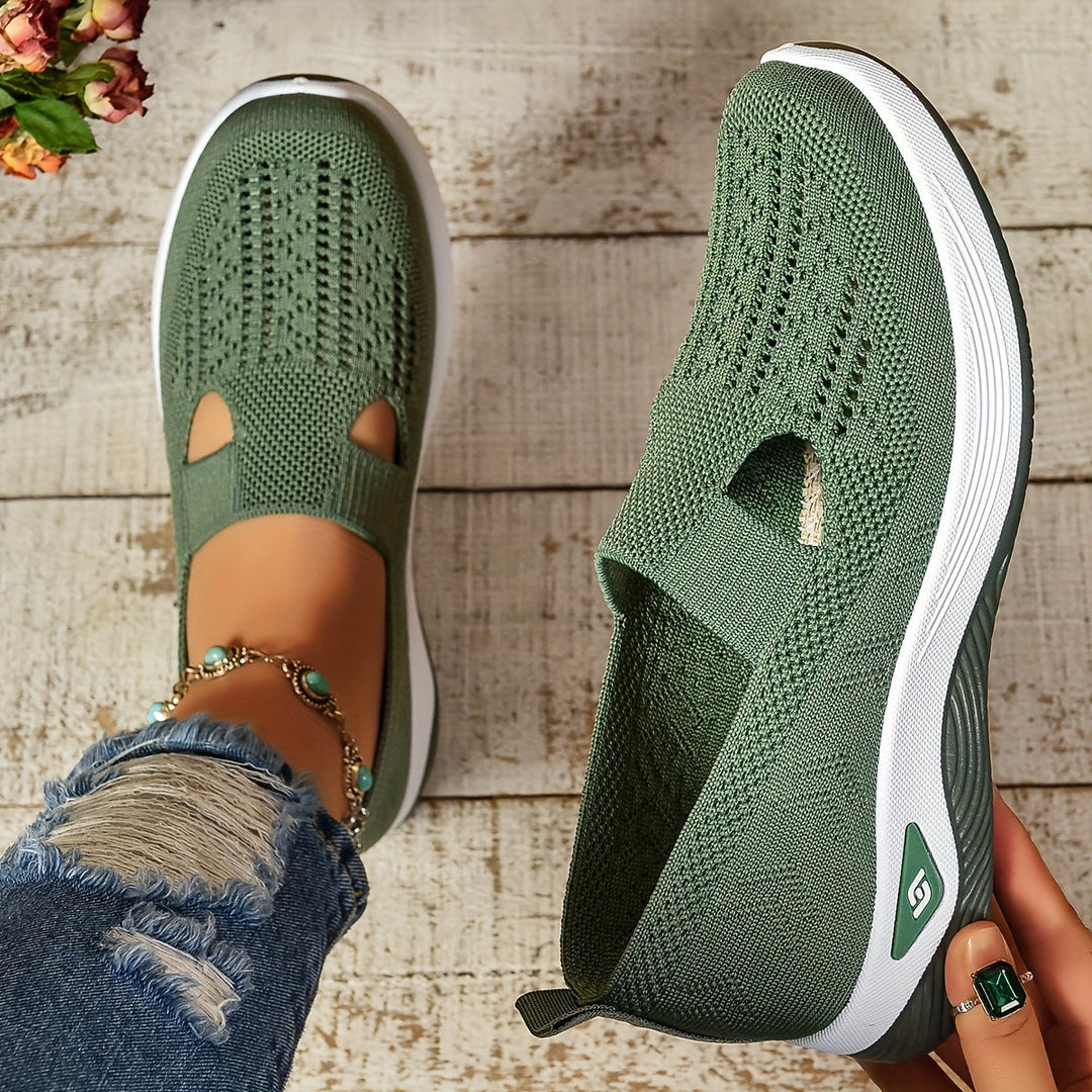Damen Orthopädische Atmungsaktive Sportschuhe zum Hineinschlüpfen