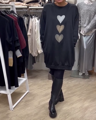 Damska Bluza z Grafiką | Oversized