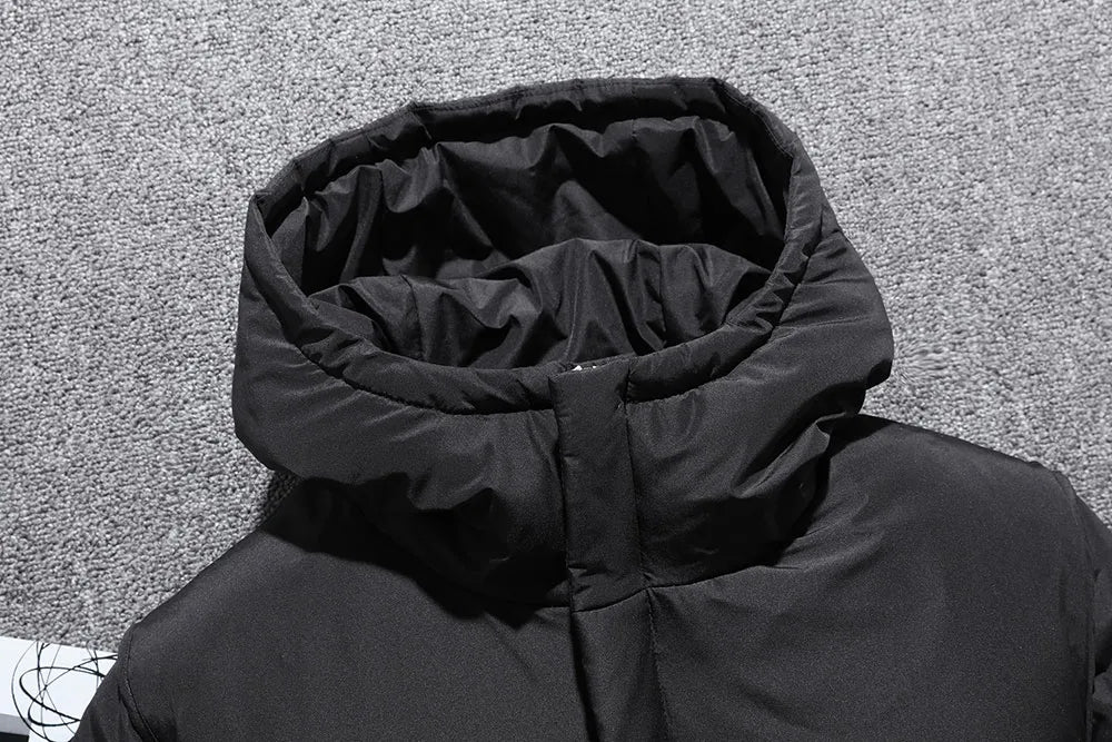 Herren Winter Steppjacke | Mit Kapuze