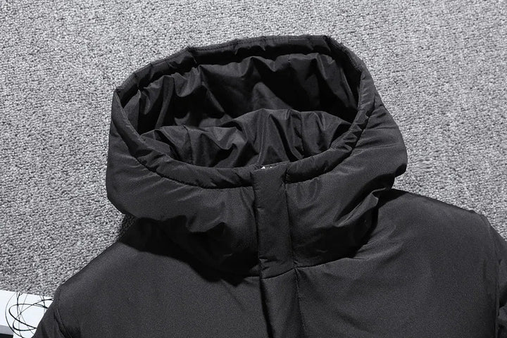 Herren Winter Steppjacke | Mit Kapuze