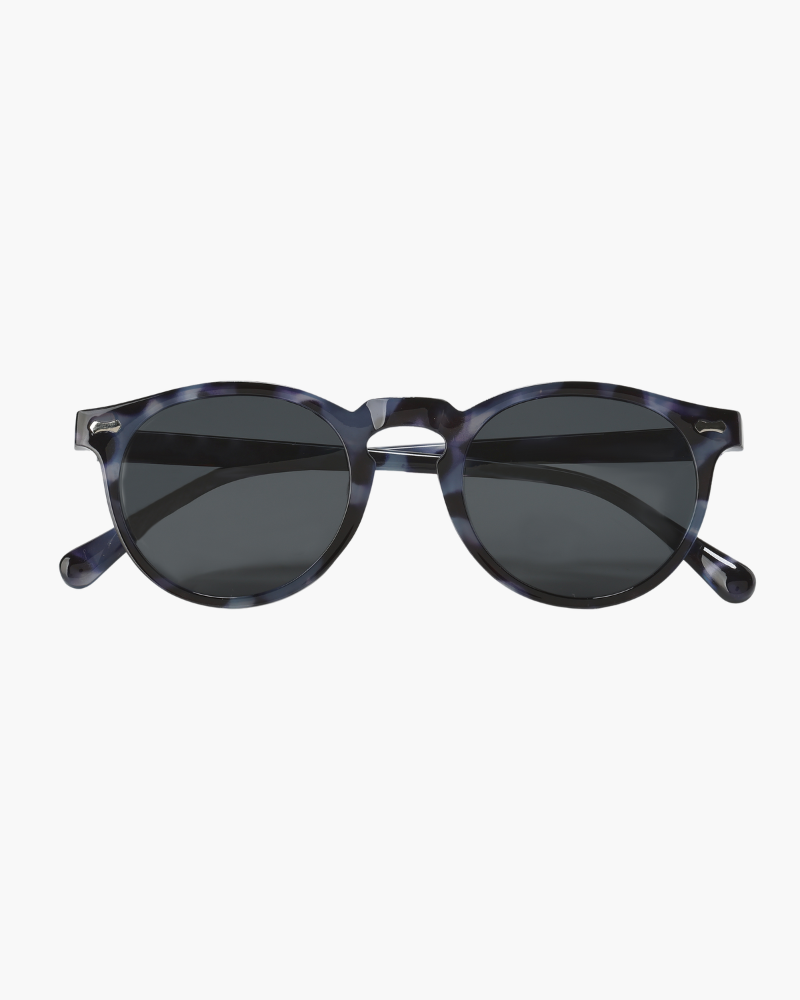 Herren Runde Sonnenbrille | Getönt