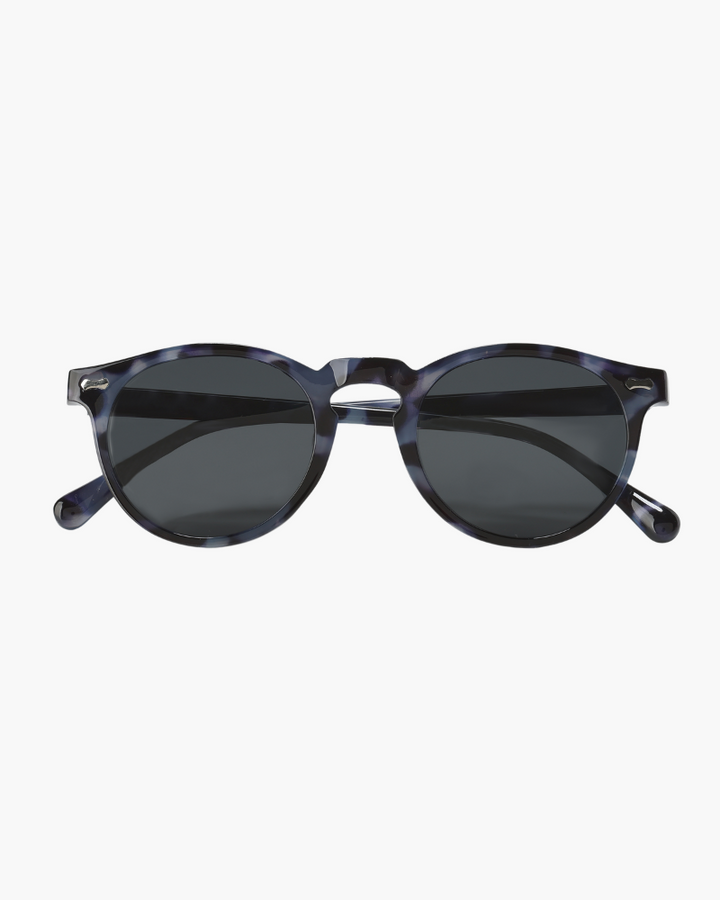 Herren Runde Sonnenbrille | Getönt
