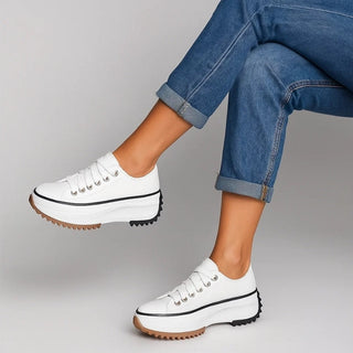 Damskie ortopedyczne sneakersy na platformie | Chunky