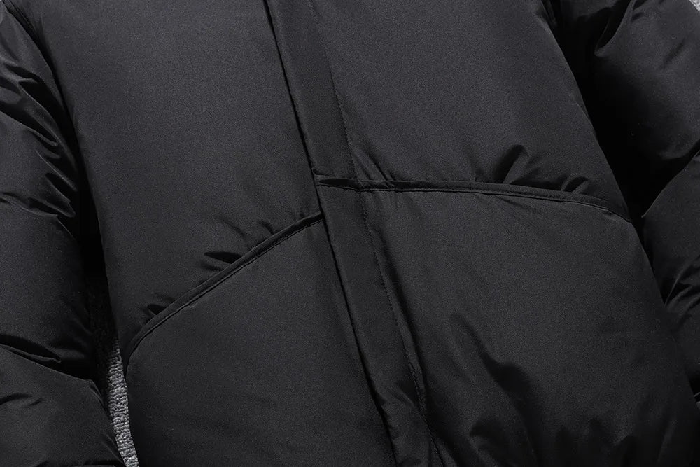 Herren Winter Steppjacke | Mit Kapuze