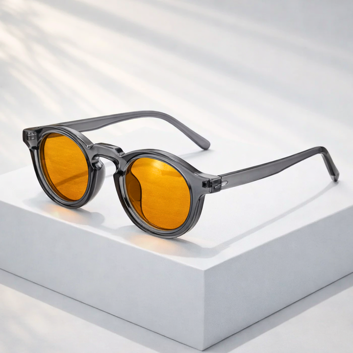 Unisex Runde Sonnenbrille | Vintage