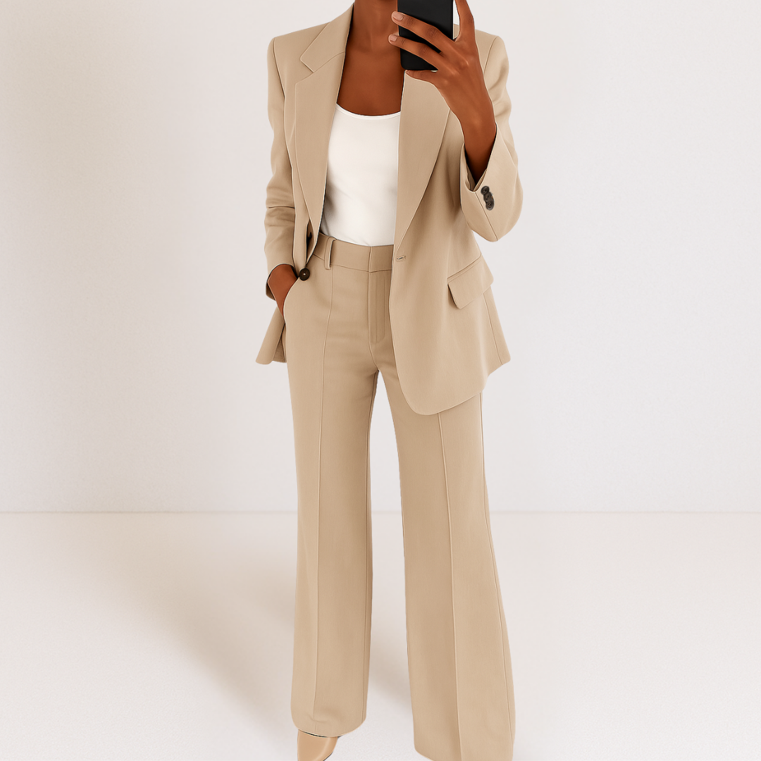 Damen Eleganter Blazer-Anzug | Formal