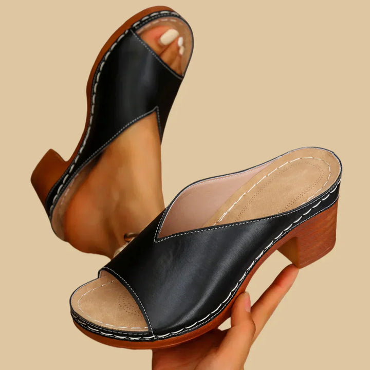 Damen Sandalen Mit Offenen Zehen | Mit Absatz