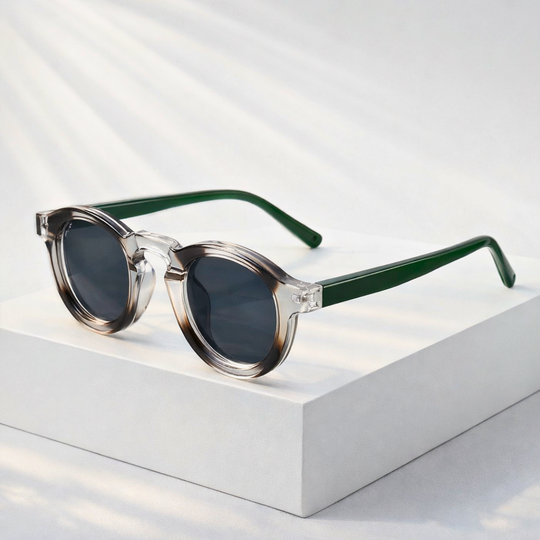 Unisex Runde Sonnenbrille | Vintage