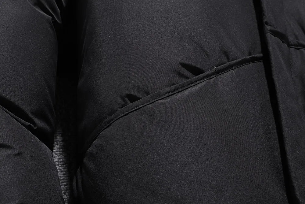 Herren Winter Steppjacke | Mit Kapuze