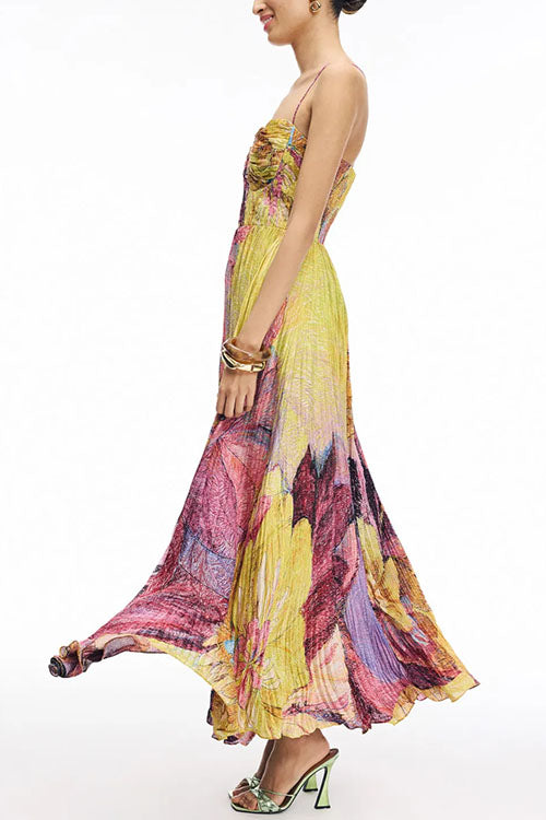 Damen Trägerloses Kleid | Maxi
