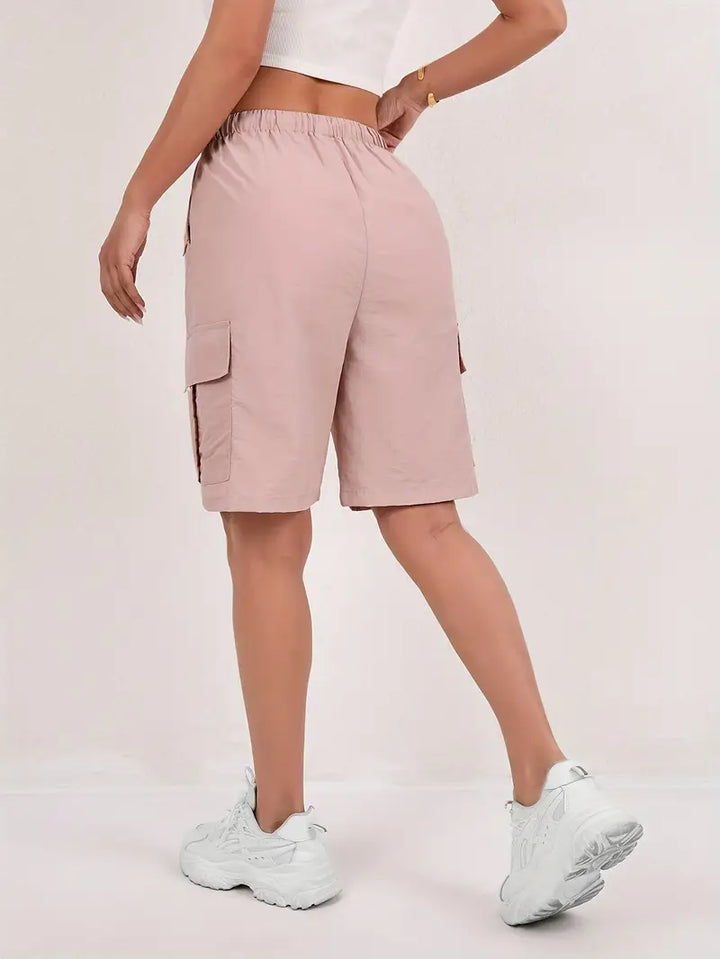 Women's Cargo Shorts | With Drawstring
