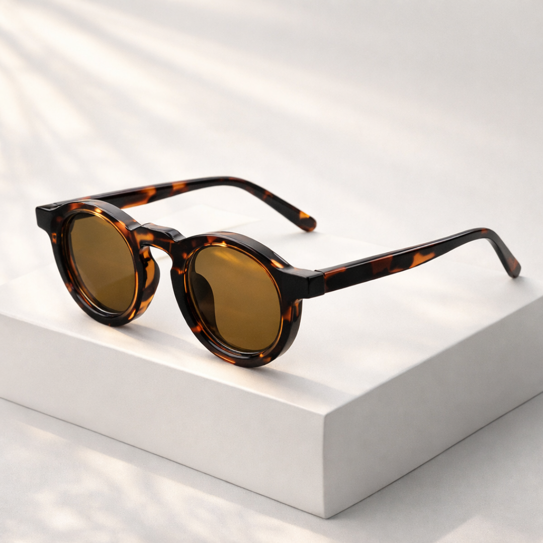 Unisex Runde Sonnenbrille | Vintage