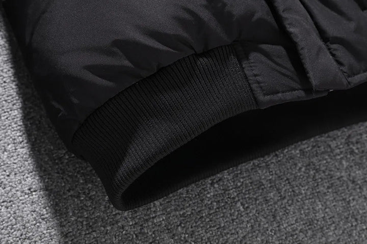Herren Winter Steppjacke | Mit Kapuze