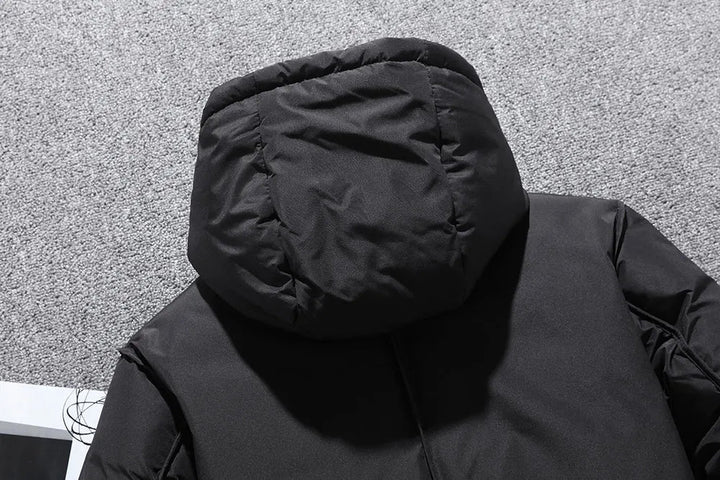 Herren Winter Steppjacke | Mit Kapuze
