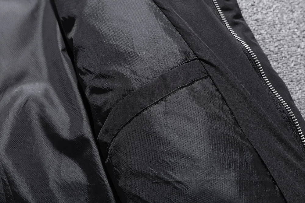 Herren Winter Steppjacke | Mit Kapuze