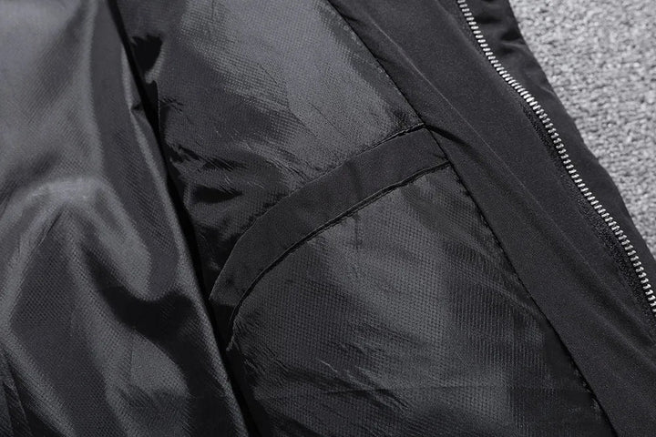 Herren Winter Steppjacke | Mit Kapuze