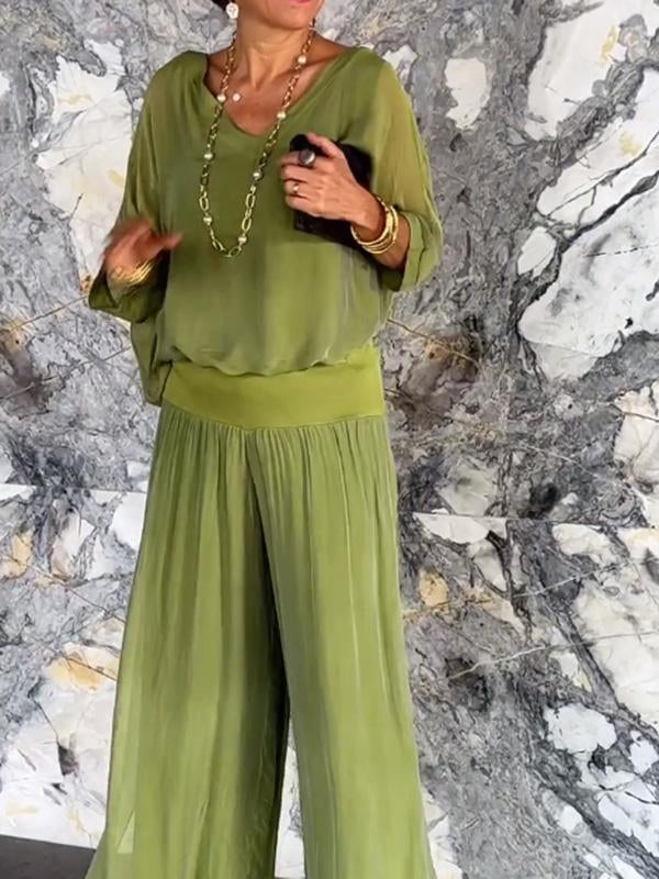 Damen Casual Zweiteiliger Set | Lockerer Schnitt