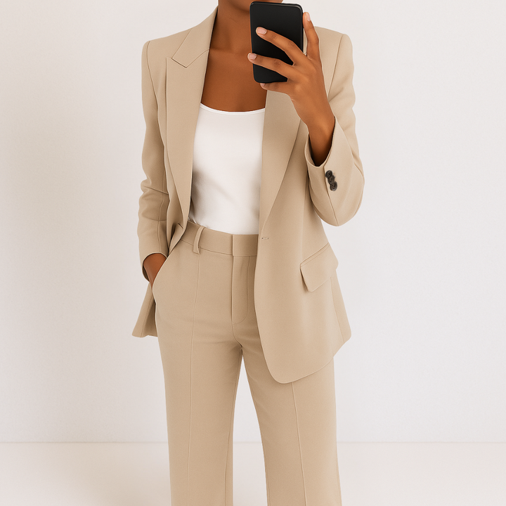 Damen Eleganter Blazer-Anzug | Formal
