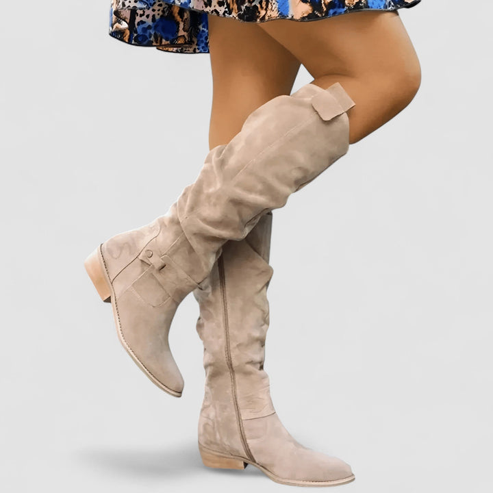 Damen Kniehohe Stiefel | Freizeit
