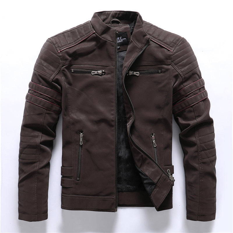 Herren Jacke Slim Fit | Mit Reißverschluss
