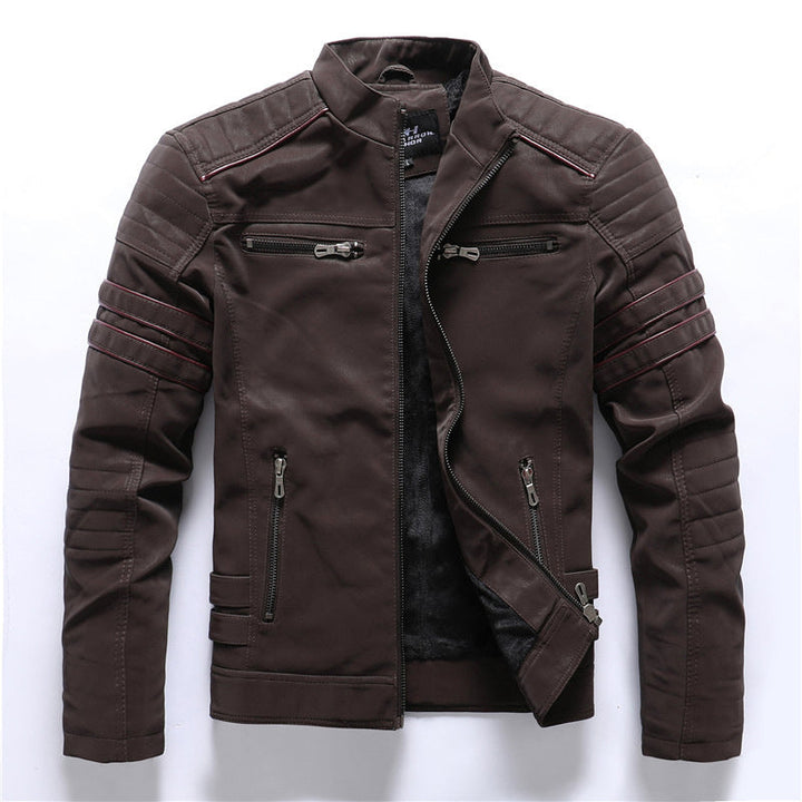 Herren Jacke Slim Fit | Mit Reißverschluss
