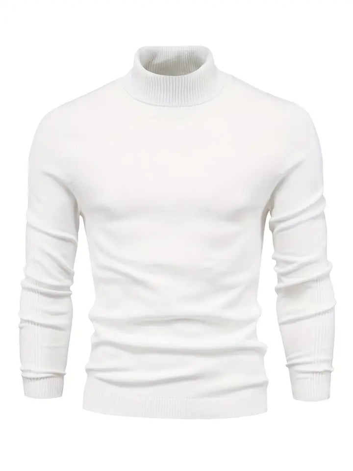 Herren Pullover mit Rollkragen | Lange Ärmel