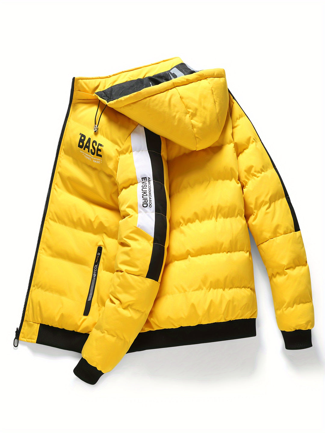 Herren Winter Steppjacke | Sportlicher Stil mit Kapuze