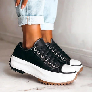 Damskie ortopedyczne sneakersy na platformie | Chunky