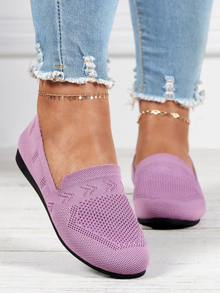 Damskie ortopedyczne slip-on loafers | Lekki
