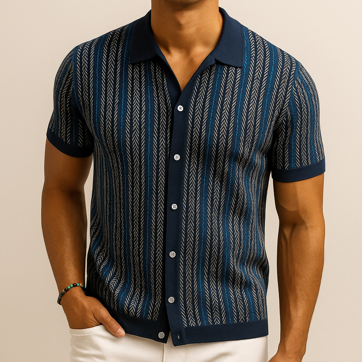 Herren Polohemd Kurzarm | Muster