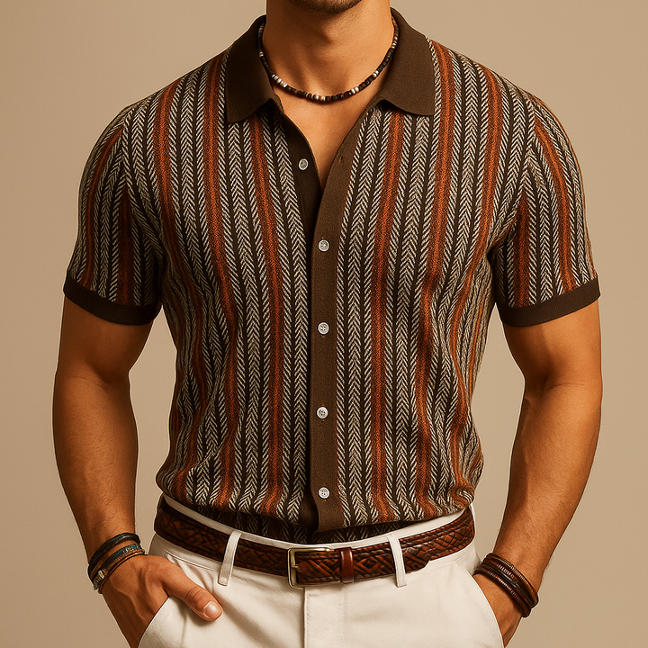 Herren Polohemd Kurzarm | Muster
