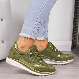 Damskie Ortopedyczne Sneakersy | Oddychające z Zamkiem