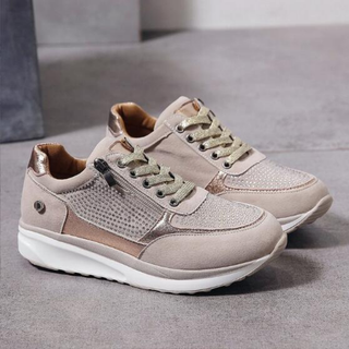 Damskie Ortopedyczne Sneakersy | Oddychające z Zamkiem