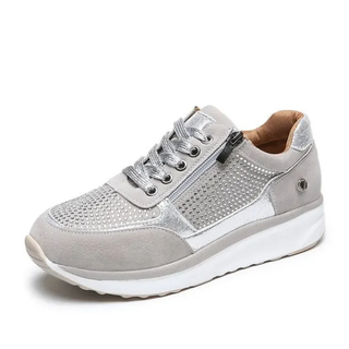 Damskie Ortopedyczne Sneakersy | Oddychające z Zamkiem