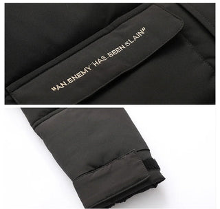 Męskie Zimowa Pikowana Kurtka | Z Wewnętrzną Podszewką