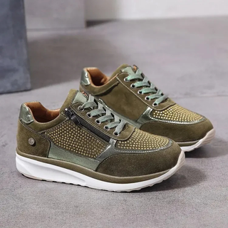 Damskie Ortopedyczne Sneakersy | Oddychające z Zamkiem