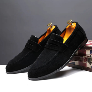 Męskie Klasyczne Loafersy | Eleganckie Wsuwane Buty