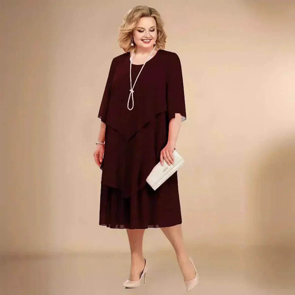 Damen Formelles Cocktailkleid | Midi