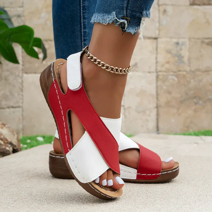 Women's Orthopedic Sandals with Cross Strap | Casual