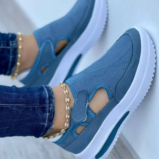 Damskie ortopedyczne buty trekkingowe | Oddychające wycięcia