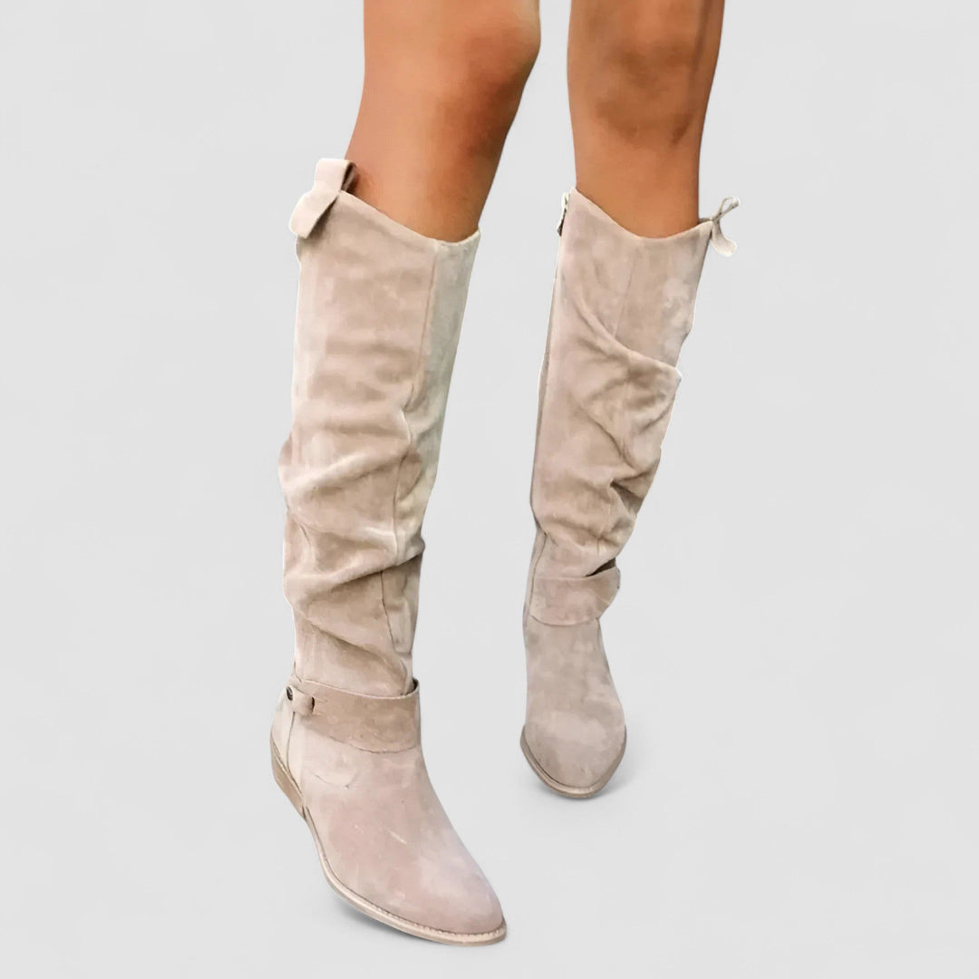 Damen Kniehohe Stiefel | Freizeit