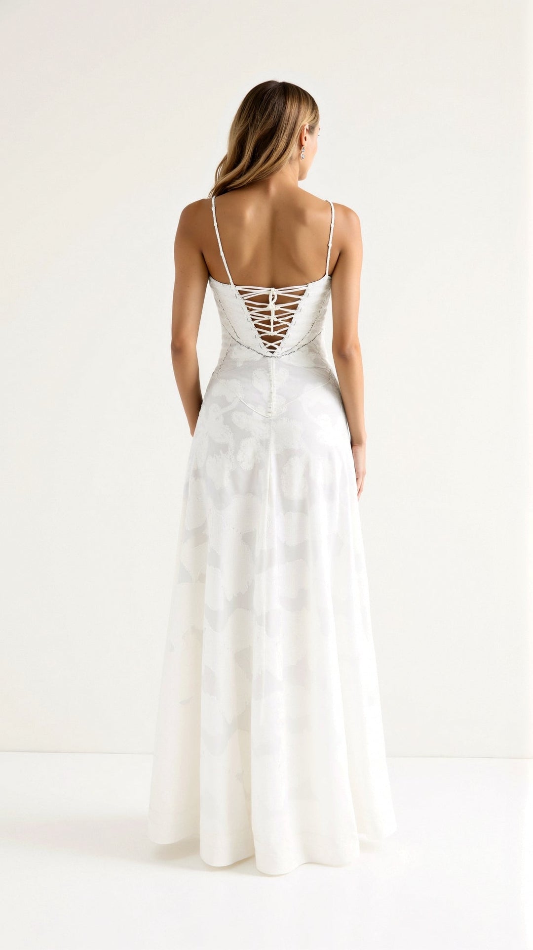 Vestido Feminino para Casamento com Alças | Maxi