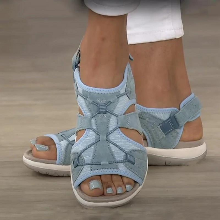 Damen Orthopädische Sandalen | Mit Klettverschluss