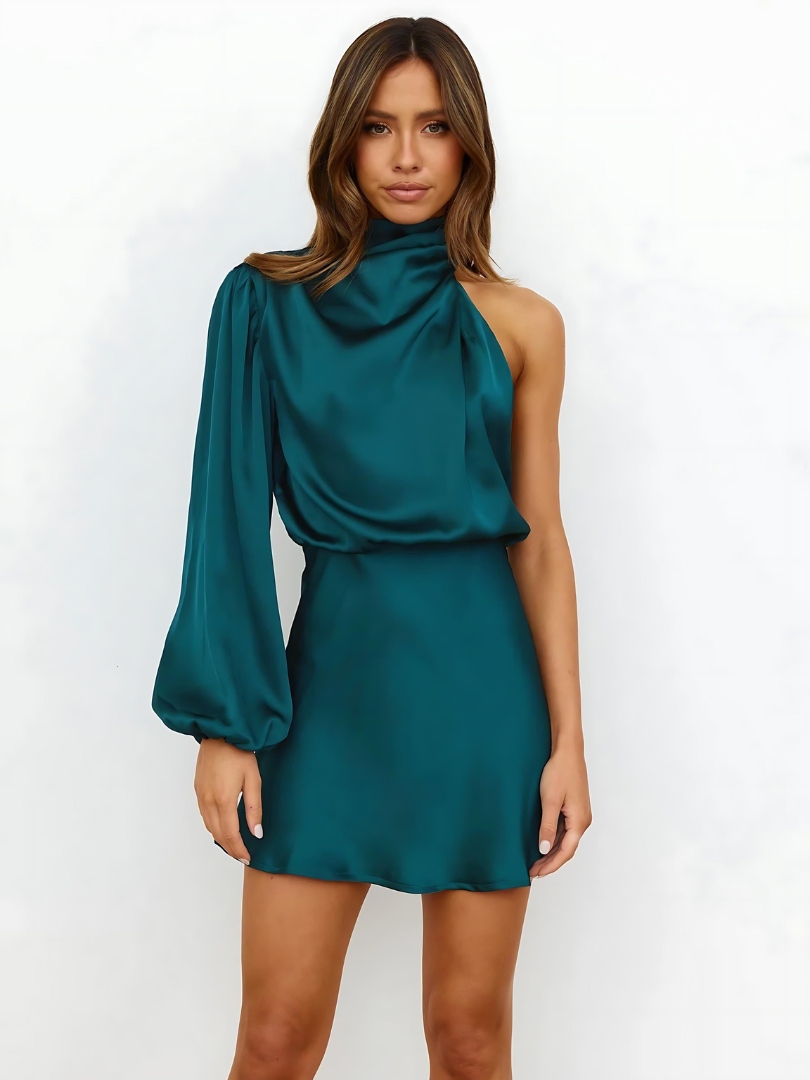 Damen Party-Kleid mit einem Träger | Mini