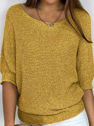 Bluzka Dzianinowa Damska | Casual