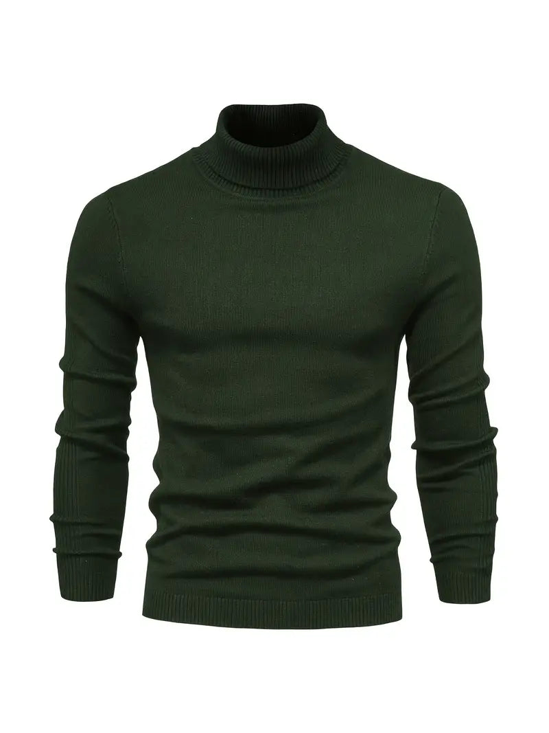 Herren Pullover mit Rollkragen | Lange Ärmel